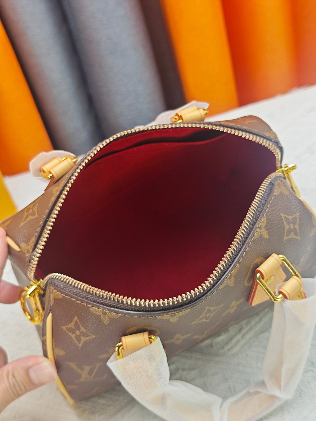 Louis Vuitton Speedy Bandoulière Monogram Bag — front