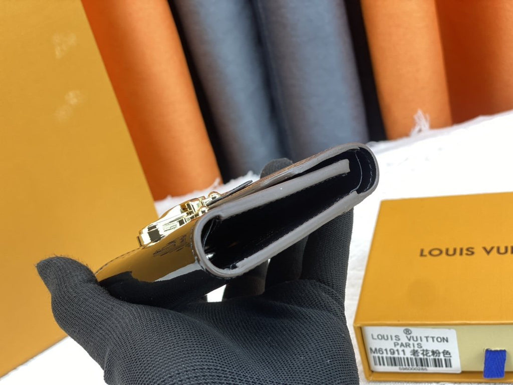 Louis Vuitton Monogram Trunk-Clasp Compact Wallet — side