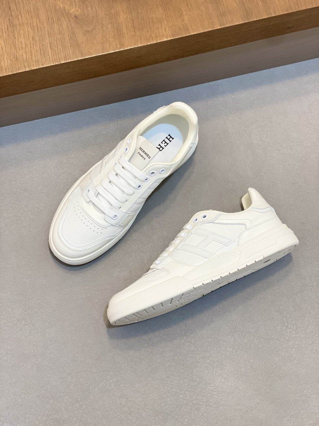 Hermès H-Panel Low-Top Sneakers — front