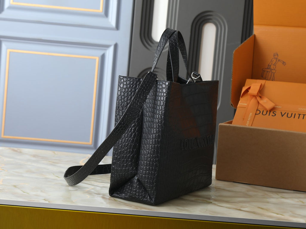 Louis Vuitton Shopper Tote Bag — side