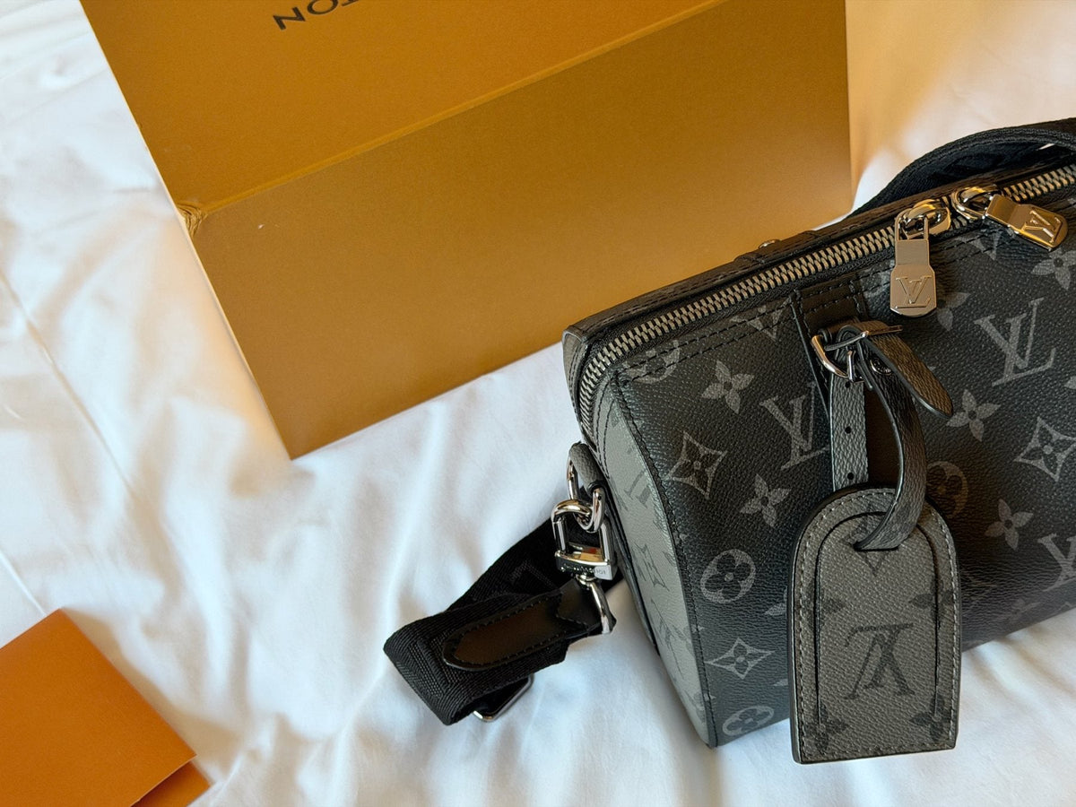 Louis Vuitton Keepall City Barrel Bag — detail