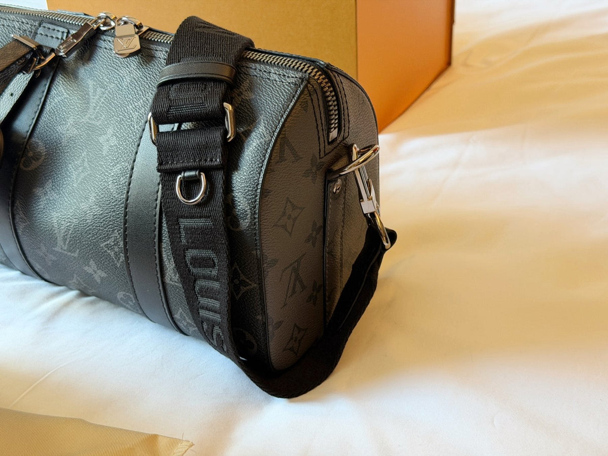 Louis Vuitton Keepall City Barrel Bag — side