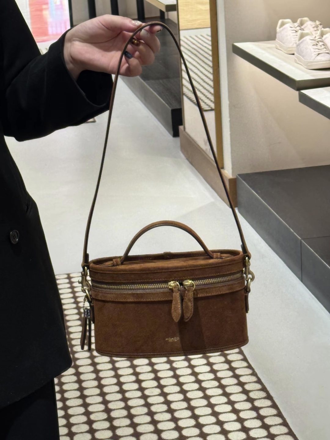 Coach Trail Top Handle Vanity Bag — hero