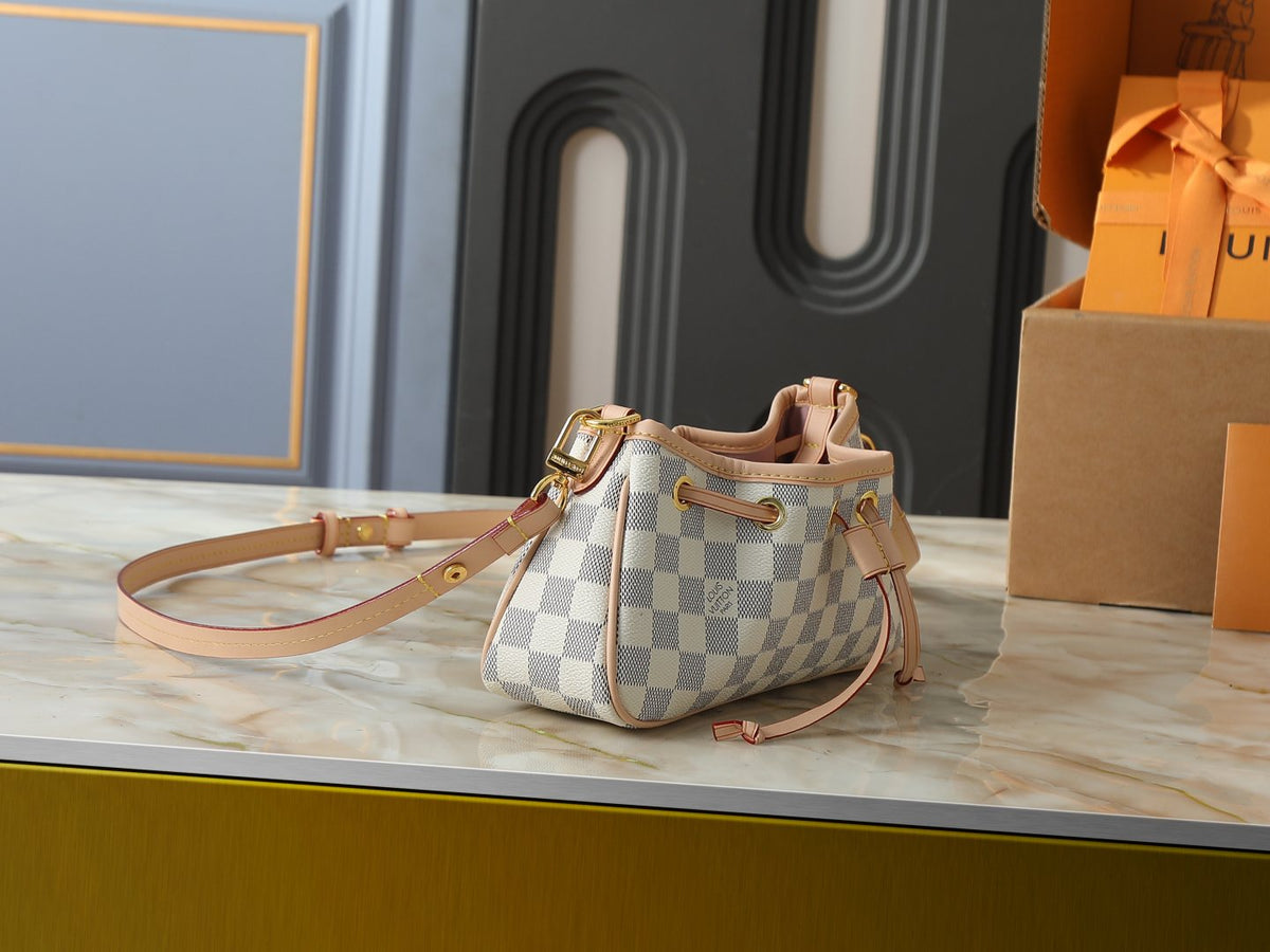 Louis Vuitton Nano Frivole Drawstring Shoulder Bag — side