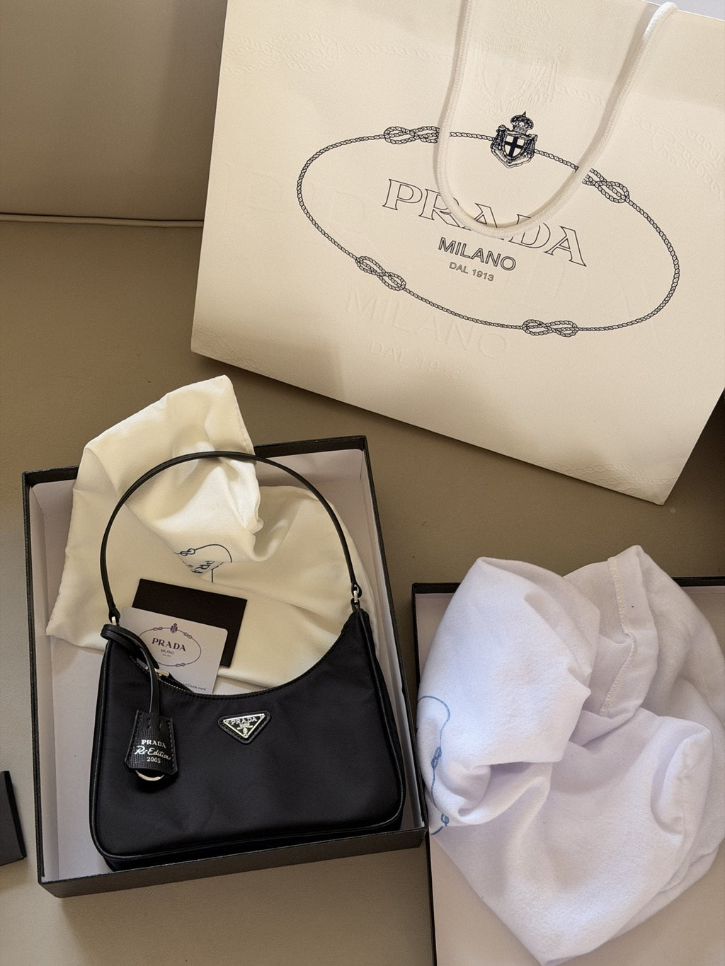 Prada Hobo 2005 Nylon Shoulder Bag — hero