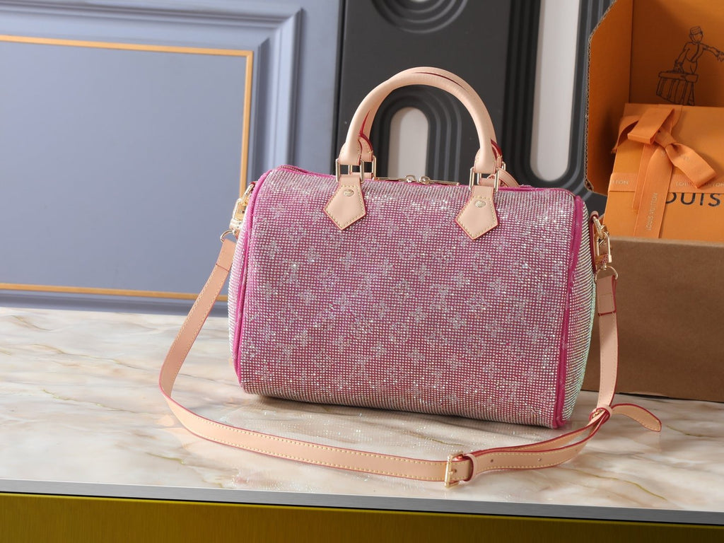 Louis Vuitton Speedy Soft Monogram Top-Handle Bag — back