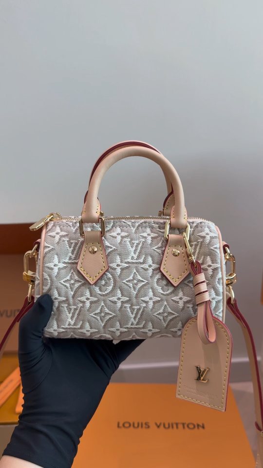 Louis Vuitton Raised Monogram Rounded Satchel — hero