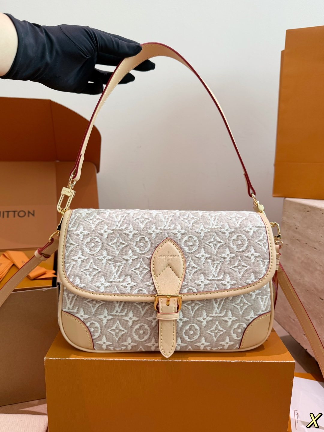 Louis Vuitton Dauphine Monogram Flap Shoulder Bag — hero