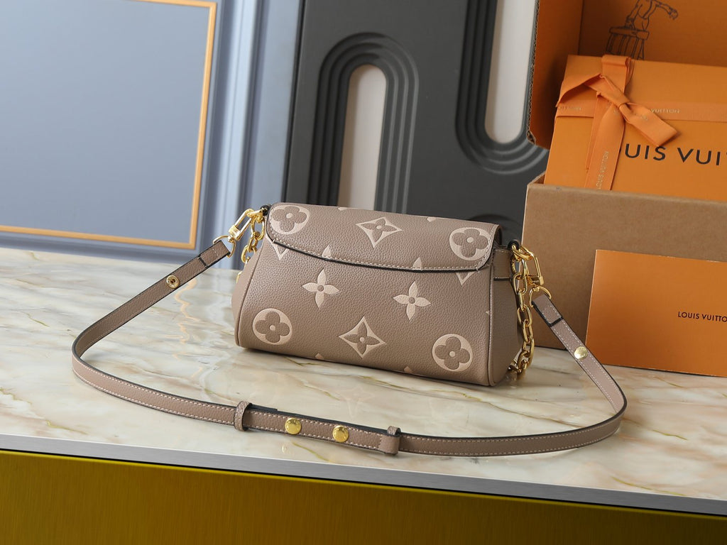 Louis Vuitton Favorite Monogram Empreinte Shoulder Bag — back
