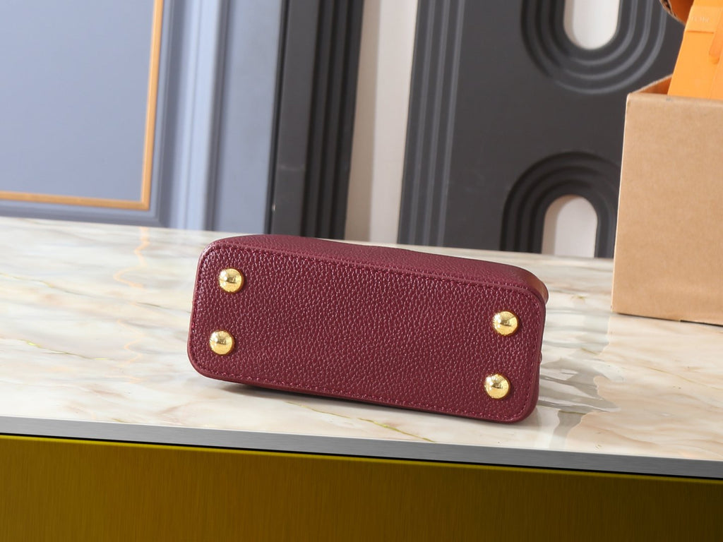 Louis Vuitton Capucines Flower Crown Top-Handle Bag — detail