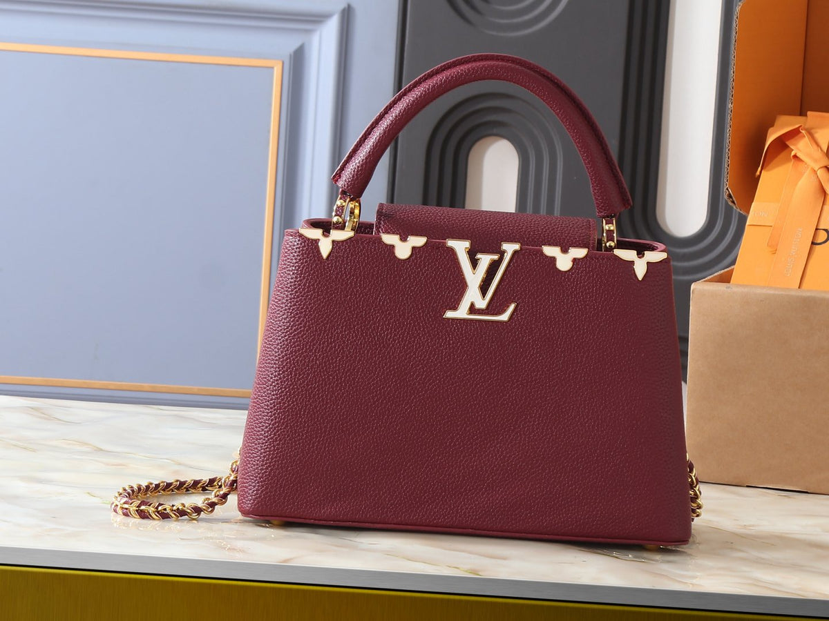 Louis Vuitton Capucines Flower Crown Top-Handle Bag — hero