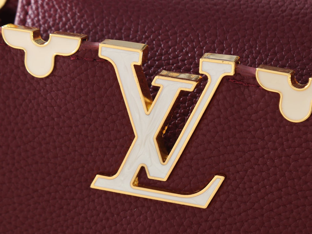 Louis Vuitton Capucines Flower Crown Top-Handle Bag — detail