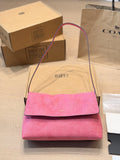 Coach Chelsea Suede Shoulder Bag — front