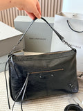 Balenciaga Le City Moto Shoulder Bag — hero