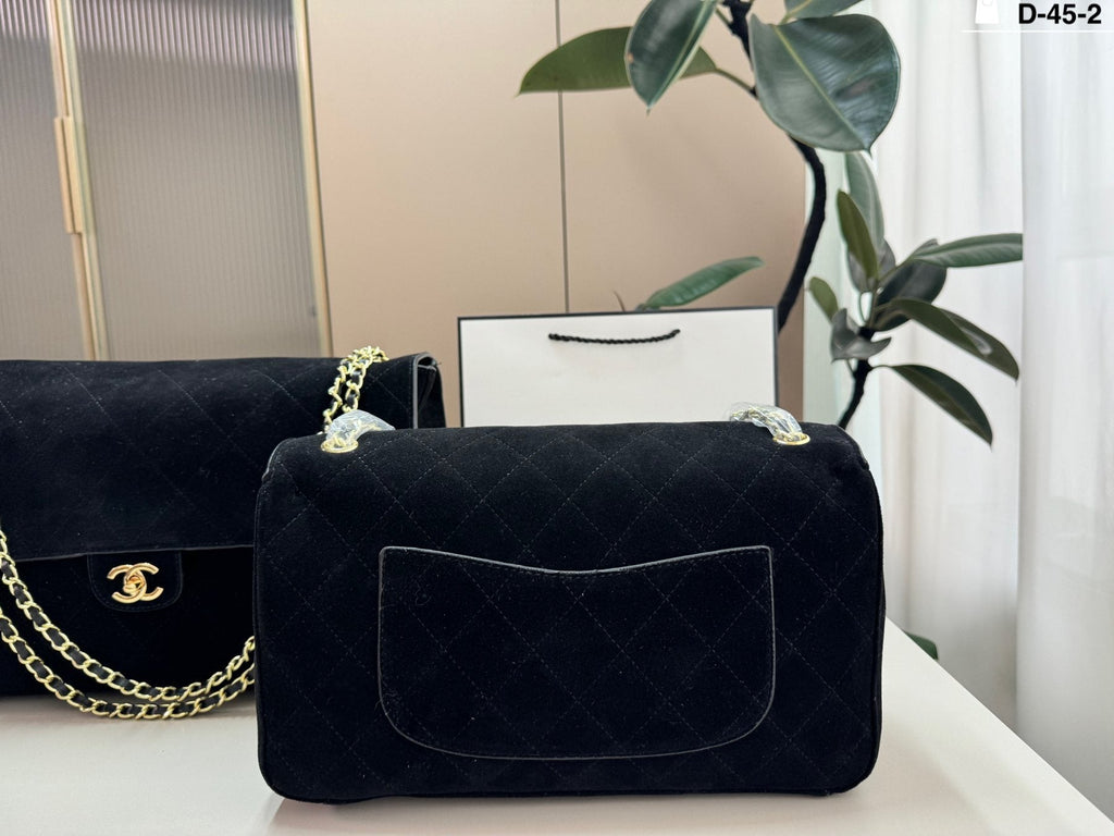 Chanel Maxi Flap Quilted Shoulder Bag — back