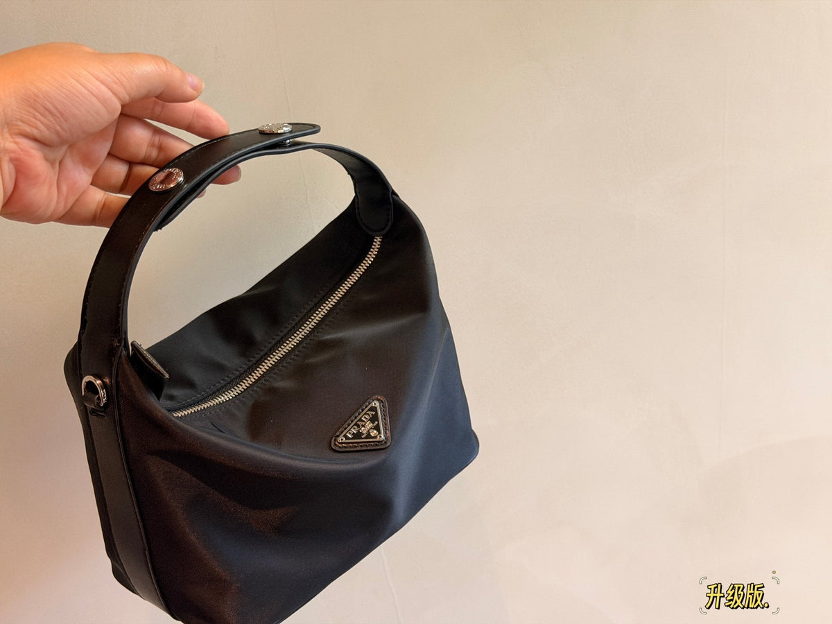 Prada Rounded Top Handle Shoulder Bag — hero