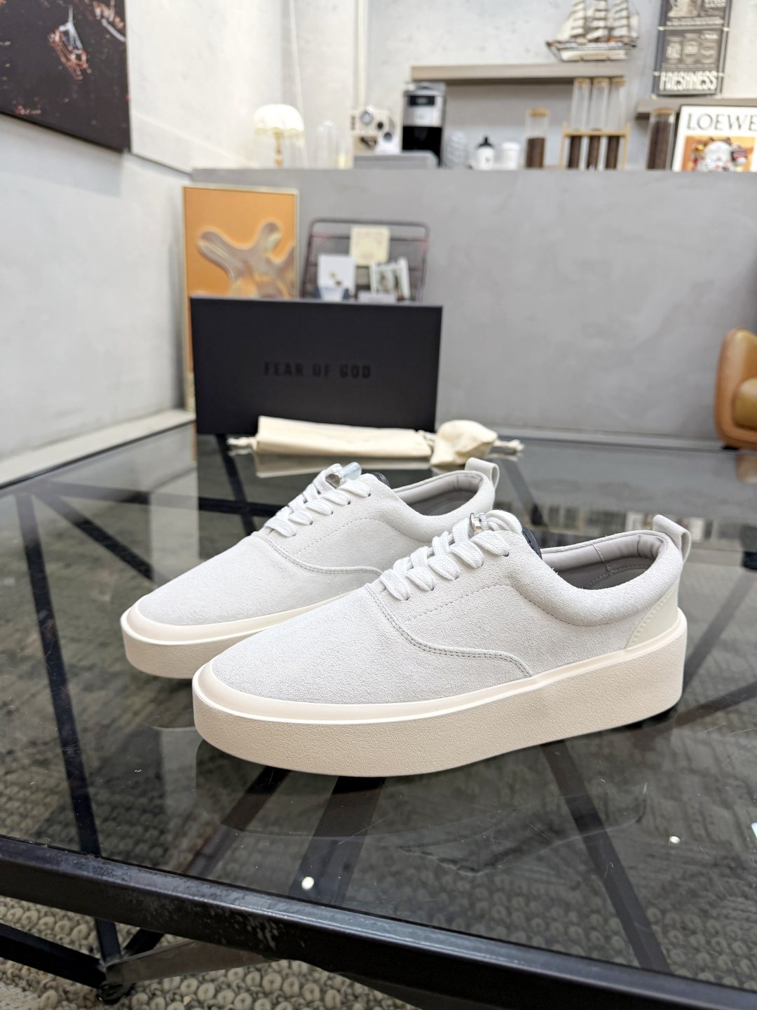 Fear of God Thick-Sole Low-Top Sneakers — front