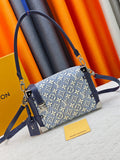 Louis Vuitton Side Trunk Denim Rendez-Vous Handbag — hero
