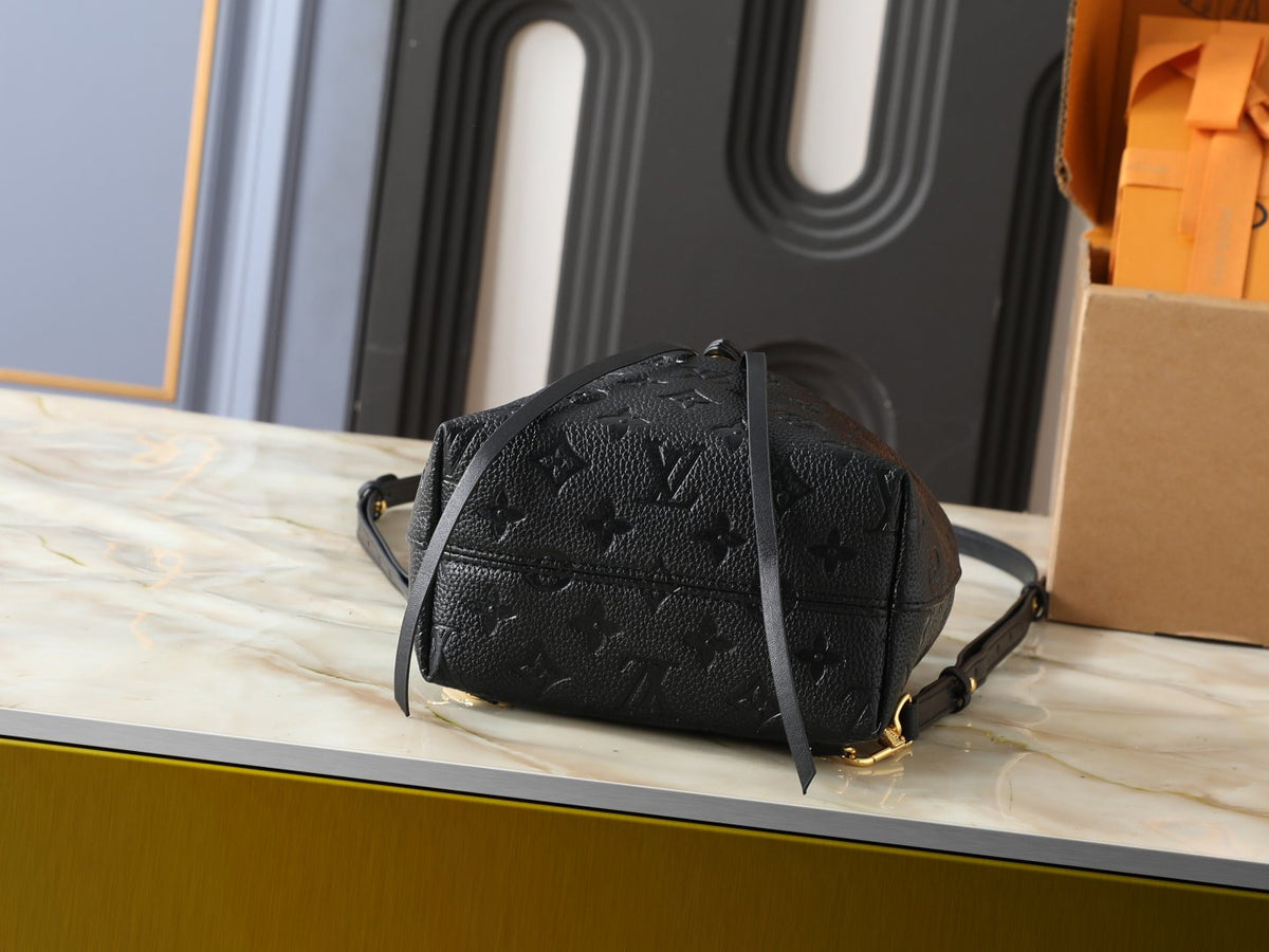 Louis Vuitton Montsouris BB Monogram Backpack — detail