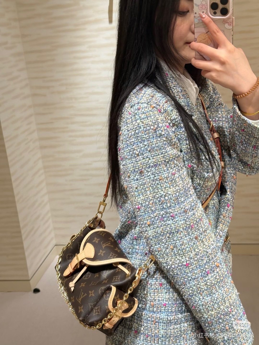 Louis Vuitton Odyssey Monogram Shoulder Bag — model