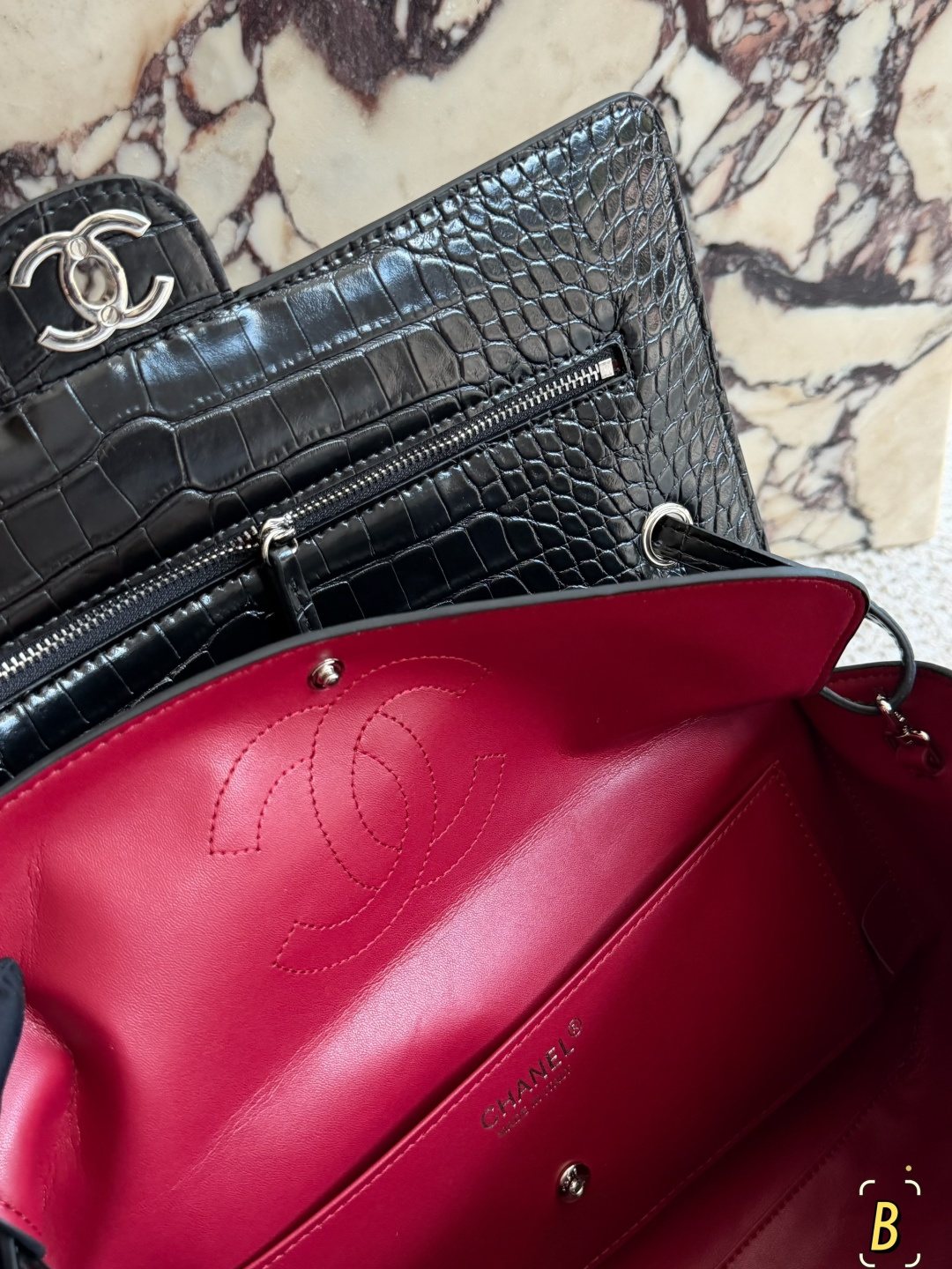 Chanel CF Flap Shoulder Bag — detail