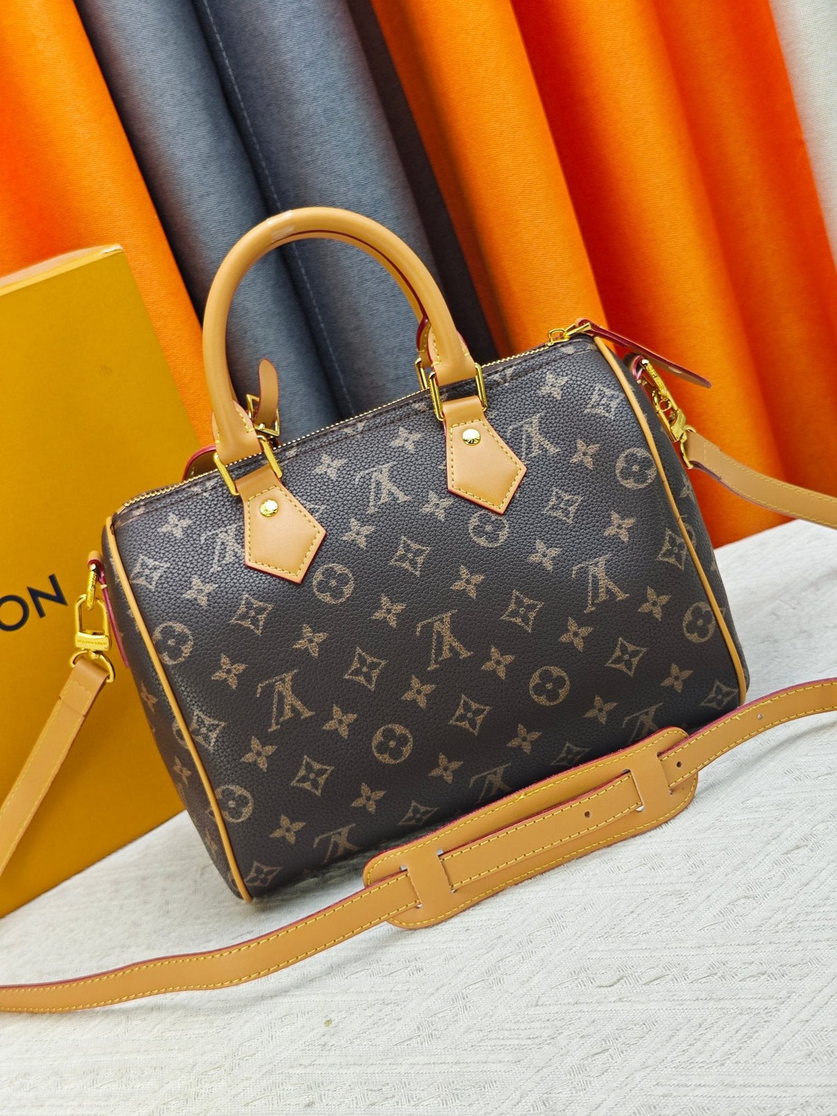 Louis Vuitton Speedy Bandoulière Monogram Boston Bag — hero