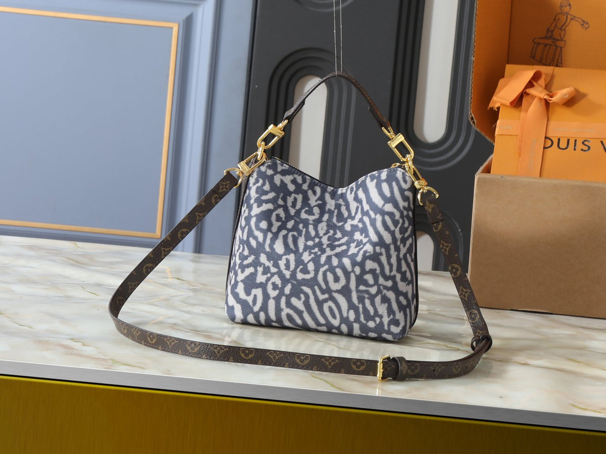 Louis Vuitton Multipass Patterned Chain Handbag — back