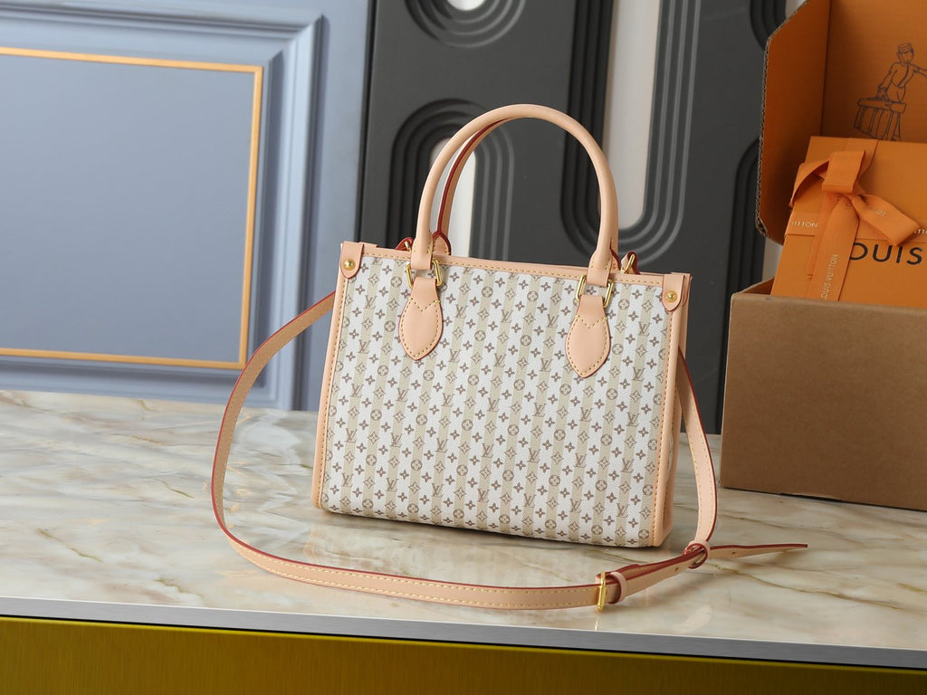 Louis Vuitton Stamp OnTheGo Monogram Tote — back