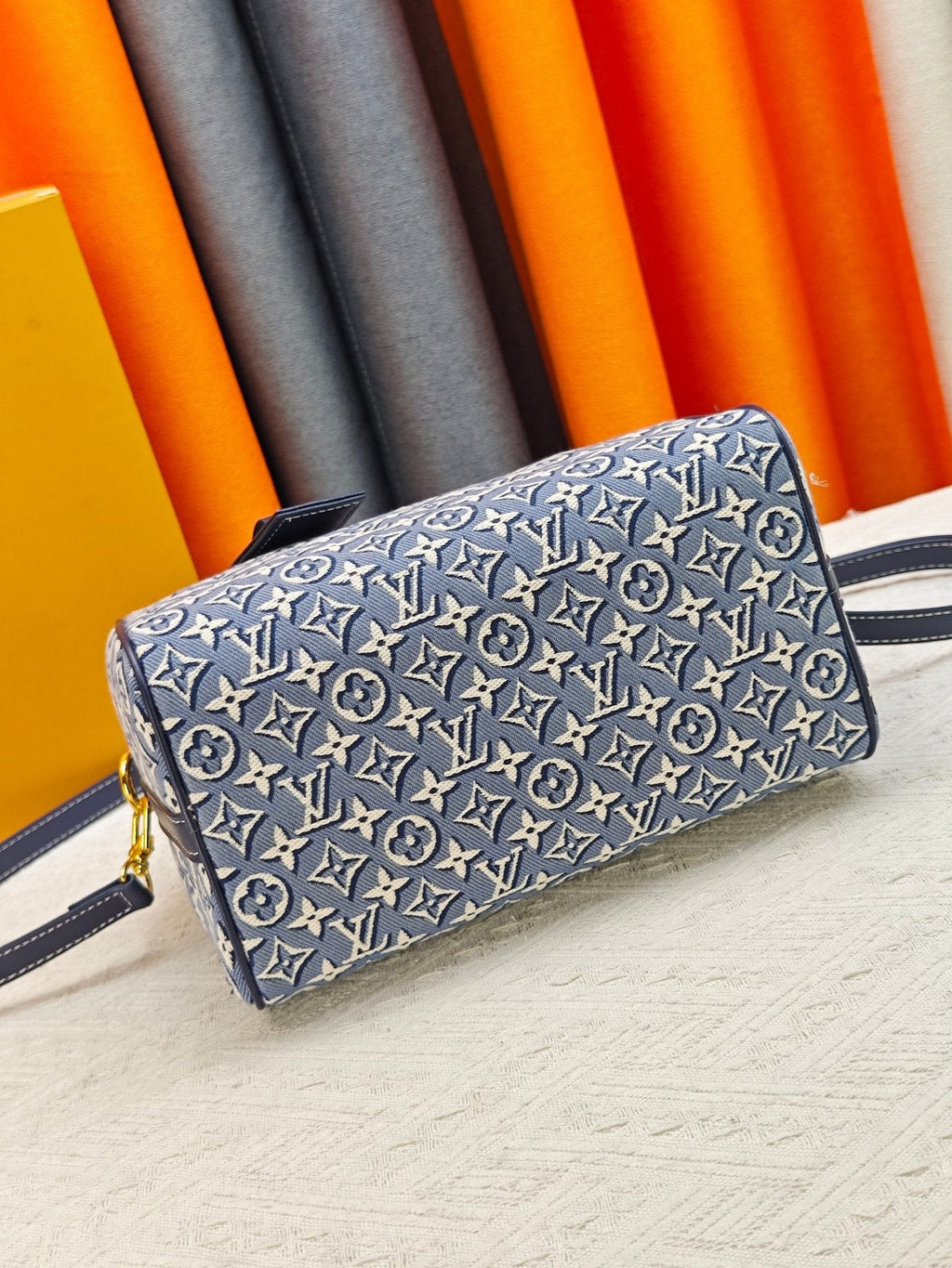 Louis Vuitton Speedy Soft Monogram Jacquard Handbag — detail