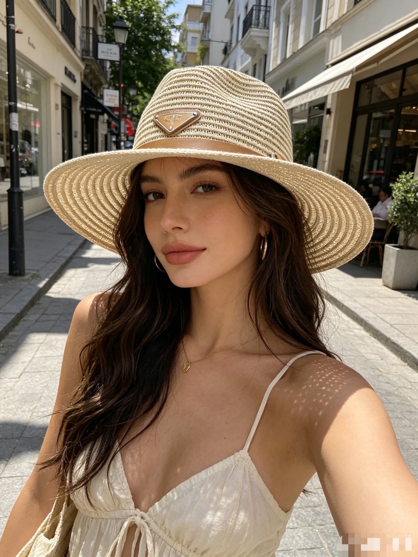 PRADA French Luxury Straw Sun Hat